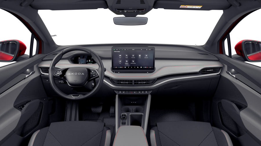 Škoda Elroq, 55 kWh 125,00 kW 1° převodovka, barva červená