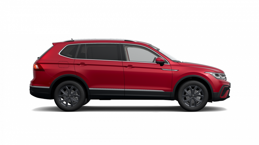 Volkswagen Tiguan Allspace, Allspace Life 1,5 TSI 110 kW 7DSG, barva červená