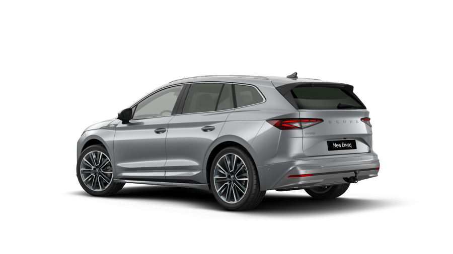 Škoda Enyaq iV, 82 kWh 210 kW 1° automatická, barva stříbrná