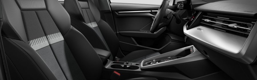 Audi A3, A3 Spb S line 35 TFSI CoD 110kW, barva bílá