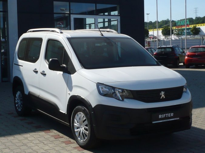 Peugeot Rifter, L1 ACTIVE 1,2PureTech 110k MAN6 + REZERVA - SKLADEM!, barva bílá
