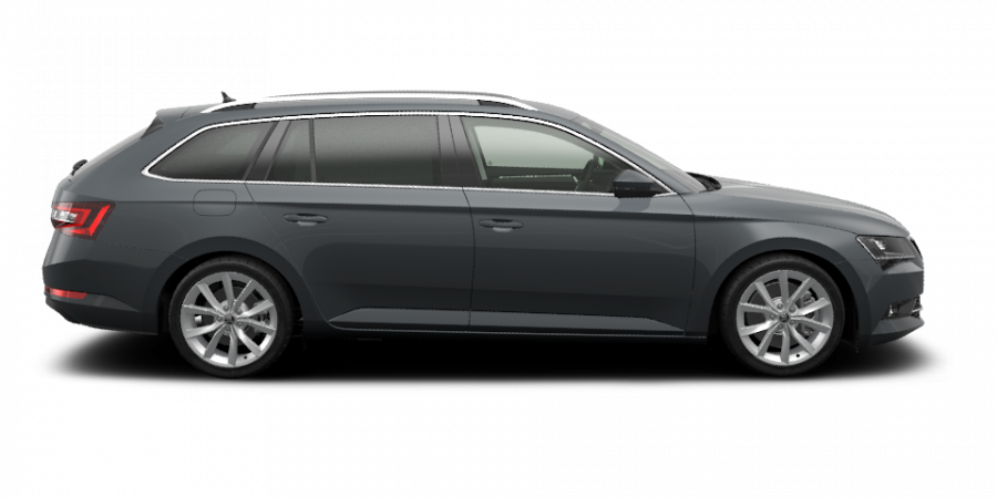 Škoda Superb, 2,0 TDI 140 kW 7-stup. automat., barva šedá