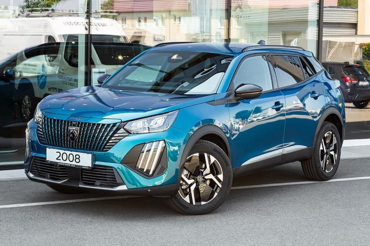 Peugeot 2008, Peugeot 2008 1,2 ALLURE Hybrid 145 e-DCS6, barva oranžová