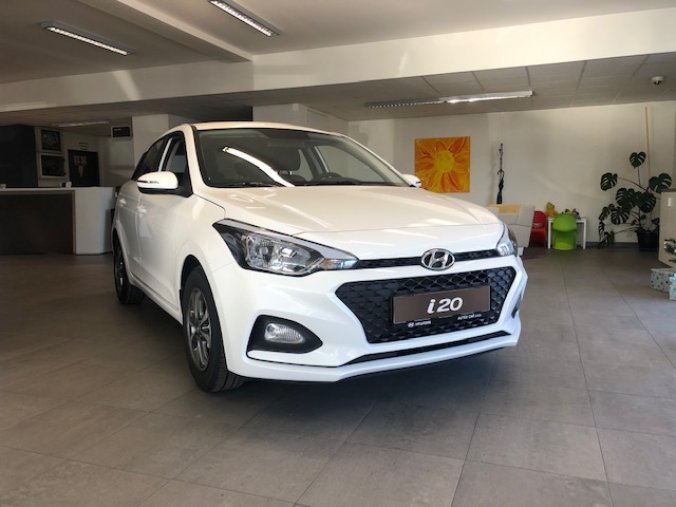 Hyundai i20, 1,25i 55 kW (95 NAT) 5 st. man, barva bílá