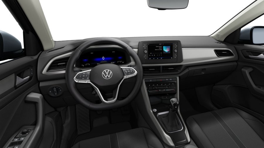 Volkswagen T-Roc, T-Roc People 1,0 TSI 85 kW 6G, barva stříbrná