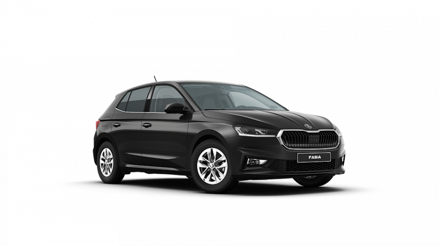 Škoda Fabia, 1,0 TSI 70 kW 5-stup. mech., barva černá