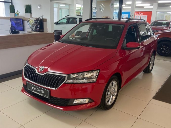 Škoda Fabia, 1.0 TSI 70 kW Tour Ambition, barva červená