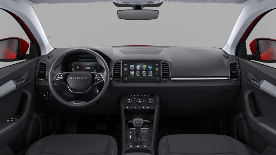 Škoda Karoq, 1,5 TSI 110 kW 7-stup. automat., barva červená