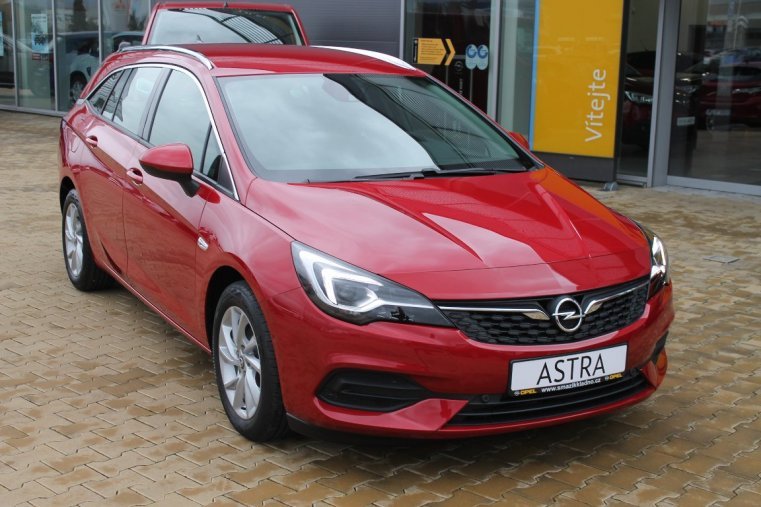 Opel Astra, ST ELEGANCE 1.5D(90kW/122k)MT6, barva vínová