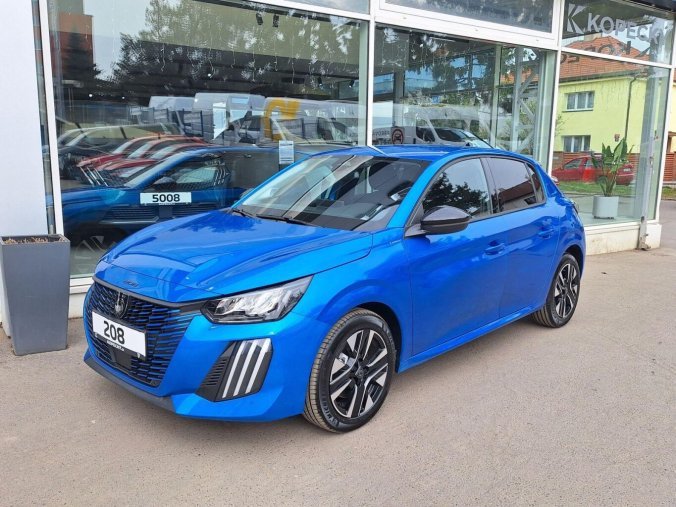 Peugeot 208, Peugeot 208 ALLURE 1.2 PT 100k MAN6, barva modrá
