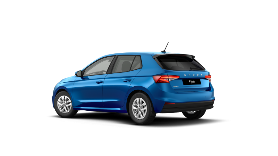 Škoda Fabia, 1,0 TSI 85 kW 6° manuální, barva modrá