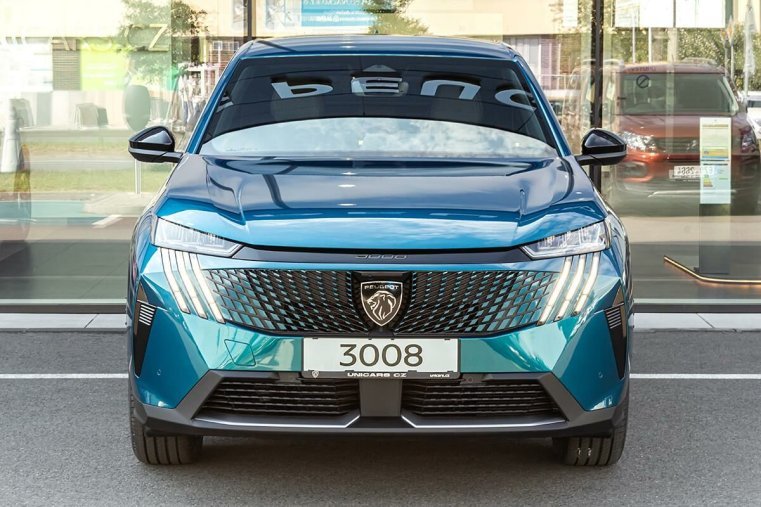 Peugeot 3008, Peugeot 3008 1,2 ALLURE Hybrid 136 e-DCS6, barva modrá
