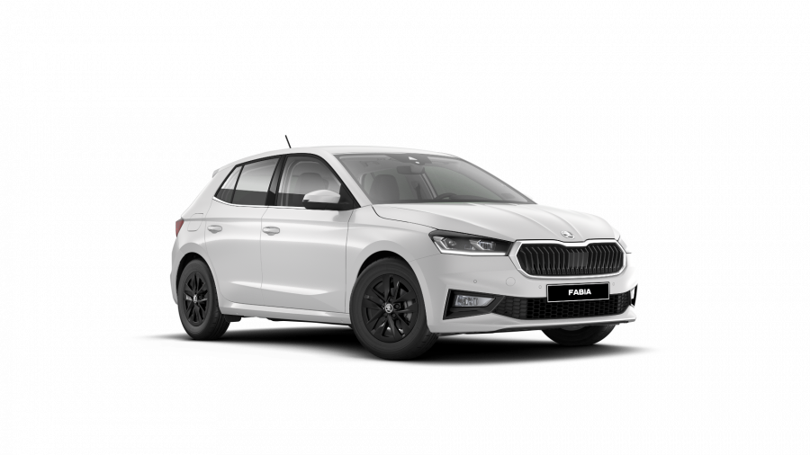 Škoda Fabia, 1,0 TSI 70 kW 5-stup. mech., barva bílá