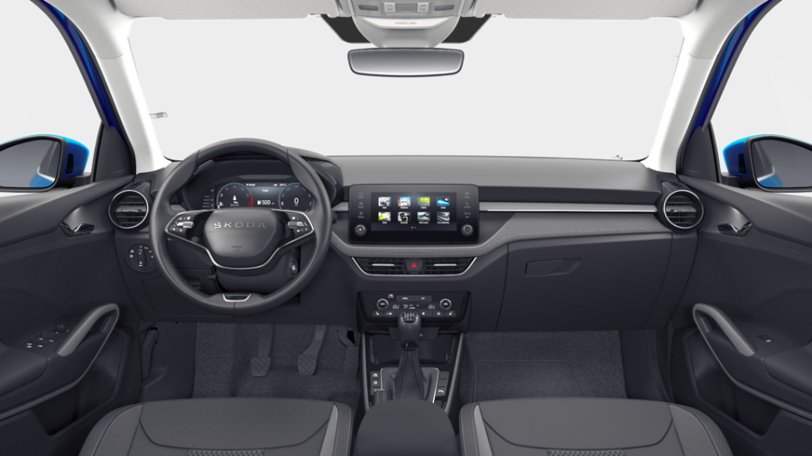Škoda Fabia, 1,0 TSI 70 kW 5-stup. mech., barva modrá