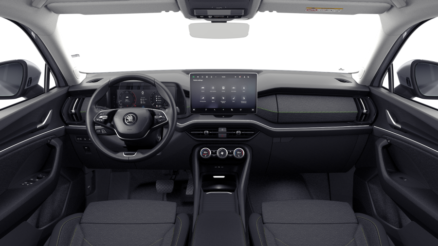 Škoda Kodiaq, 2,0 TDI 142 kW 7-stup. automat. 4x4, barva stříbrná