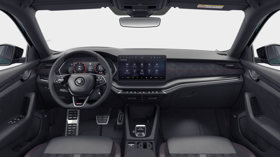 Škoda Octavia, 2,0 TSI 195 kW 7° automatická DSG, barva zelená