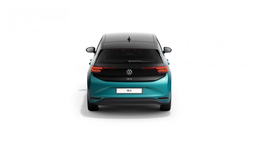 Volkswagen ID.3, ID.3 Tour, výk. 150 kW, kapac. 77 kWh, barva tyrkysová