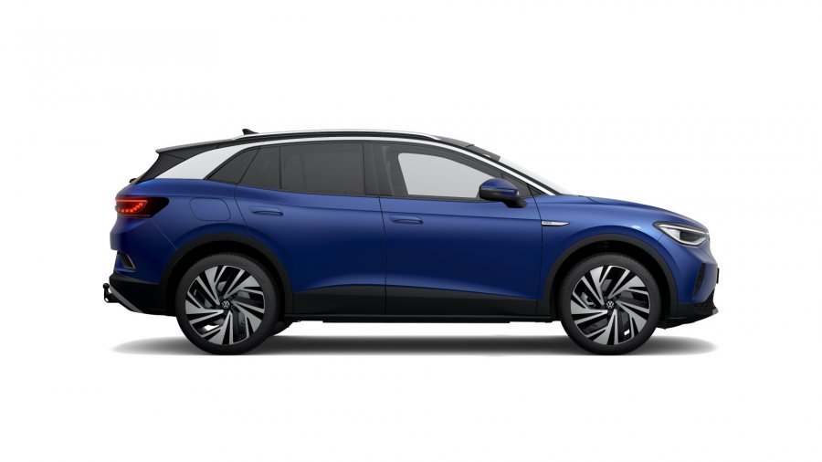 Volkswagen ID.4, ID.4 Pro Performance 150 kW, kap. 77 kWh, barva modrá
