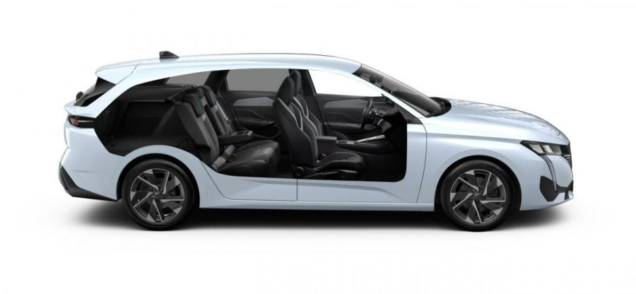 Peugeot 308, Peugeot 308 SW ALLURE Hybrid 136 e-DCS6, barva bílá