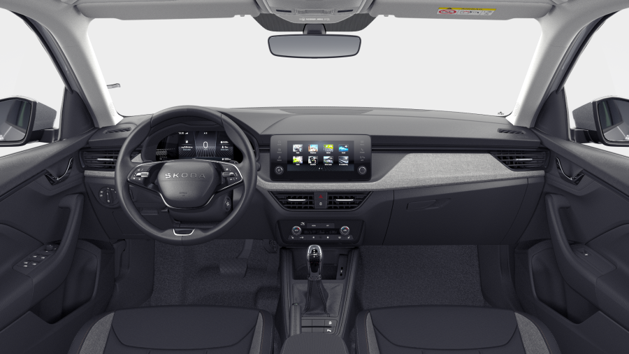 Škoda Scala, 1,0 TSI 85 kW 7° automatická DSG, barva stříbrná