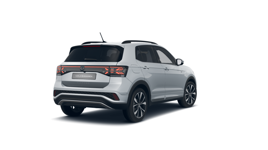 Volkswagen T-Cross, T-Cross R-Line People1.5 TSI 110 kW 7DSG, barva stříbrná