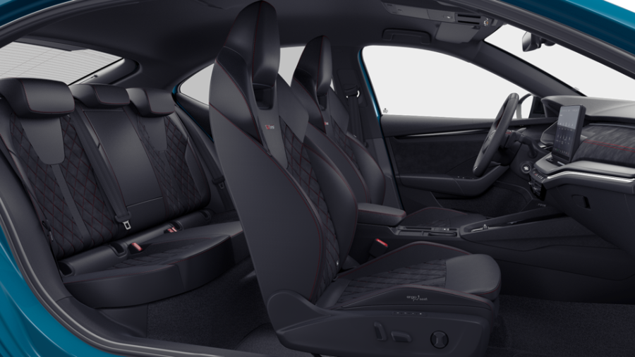 Škoda Octavia, 2,0 TSI 195 kW 7° automatická DSG, barva modrá