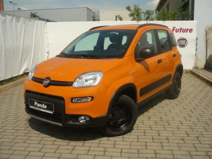 Fiat Panda, 4x4 0.9 twinAir Wild, barva oranžová