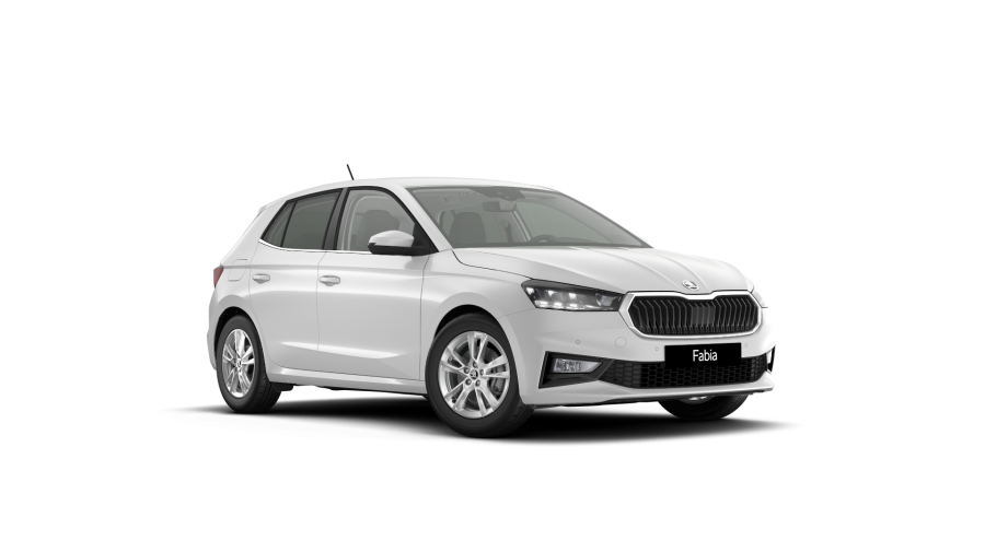 Škoda Fabia, 1,0 TSI 85 kW 7-stup. automat., barva bílá
