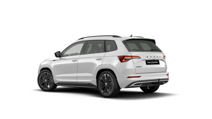 Škoda Karoq, 2,0 TDI 110 kW 7° automatická DSG 4x4, barva bílá