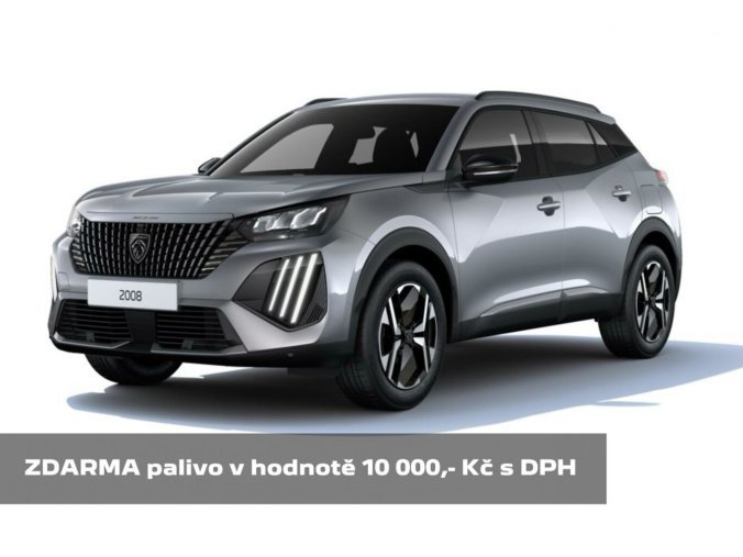 Peugeot 2008, Peugeot 2008 ALLURE PureTech 100 S&S MAN6, barva šedá