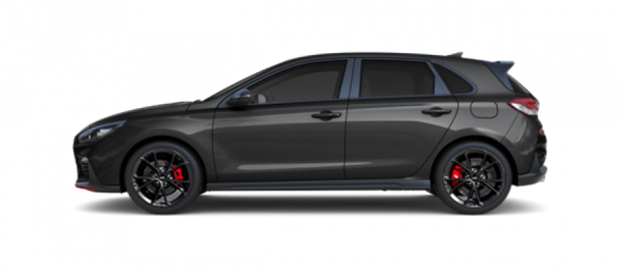 Hyundai i30, 2,0 T-GDI 206 kW (95 NAT) 6 st. man, barva šedá