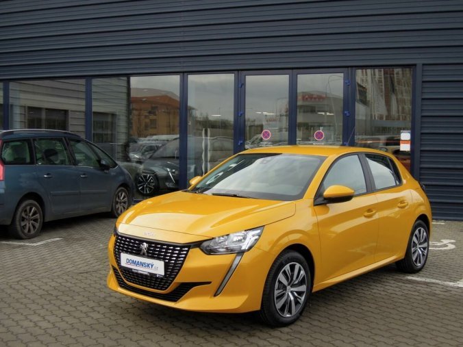 Peugeot 208, ACTIVE 1.2 PureTech 75 MAN5, barva žlutá