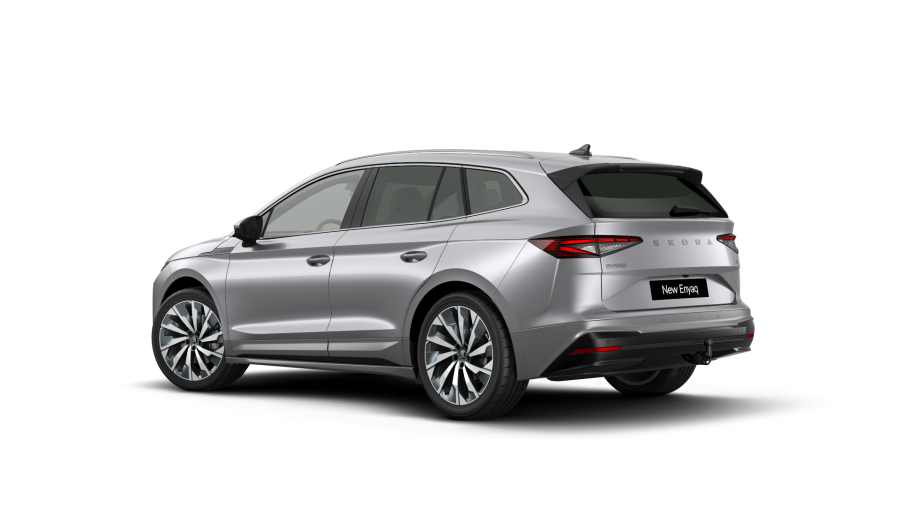 Škoda Enyaq iV, 82 kWh 210,00 kW 1° automatická, barva stříbrná