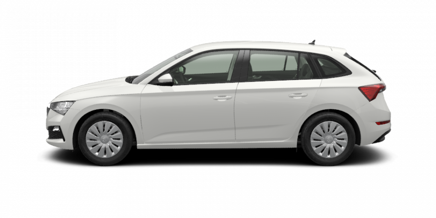 Škoda Scala, 1,0 TSI 70 kW 5-stup. mech., barva bílá