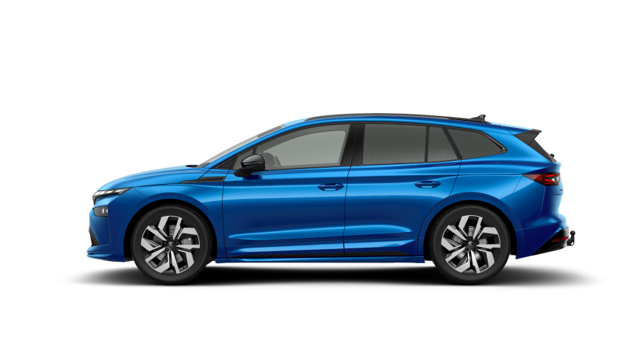 Škoda Enyaq iV, 82 kWh 210,00 kW 1° automatická 4x4, barva modrá