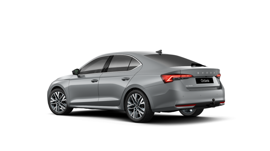 Škoda Octavia, 1,5 TSI m-HEV 110 kW 7° automatická DSG, barva stříbrná