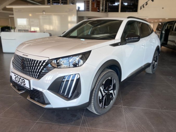 Peugeot 2008, Peugeot 2008 ALLURE Turbo 100 MAN6 - CELOROČKY + KAMERY - 3682, barva bílá