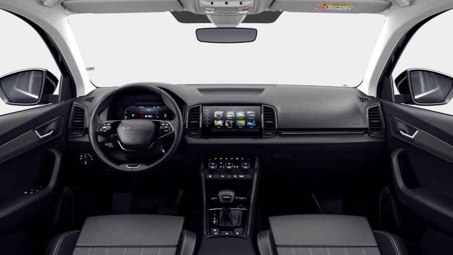 Škoda Karoq, 1,5 TSI 110 kW 7° automatická DSG, barva černá