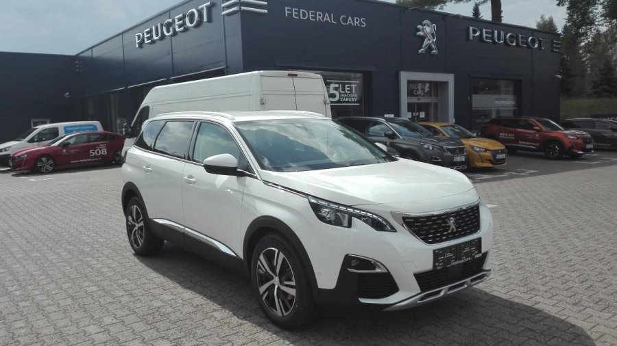 Peugeot 5008, ALLURE 1.5 BlueHDi 130k MAN6, barva bílá