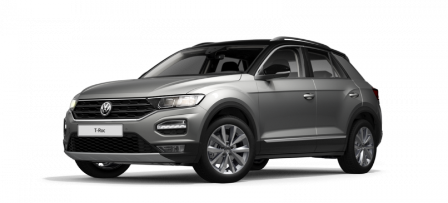 Volkswagen T-Roc, Style 1,5 TSI ACT 7DSG, barva šedá