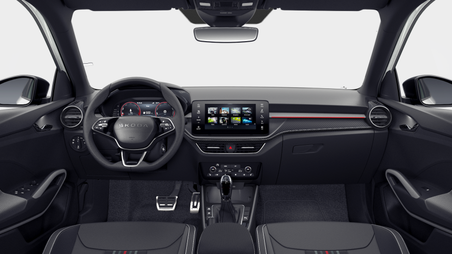 Škoda Fabia, 1,5 TSI 130 kW 7° automatická DSG, barva bílá