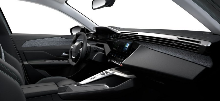 Peugeot 408, Peugeot 408 ALLURE Hybrid 136 e-DCS6, barva bílá