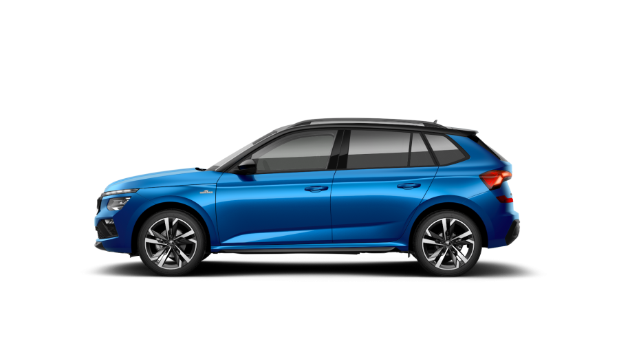 Škoda Kamiq, 1,0 TSI 85 kW 7° automatická DSG, barva modrá