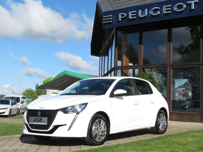 Peugeot 208, ACTIVE PACK 1.2 PT 100k M6, barva bílá