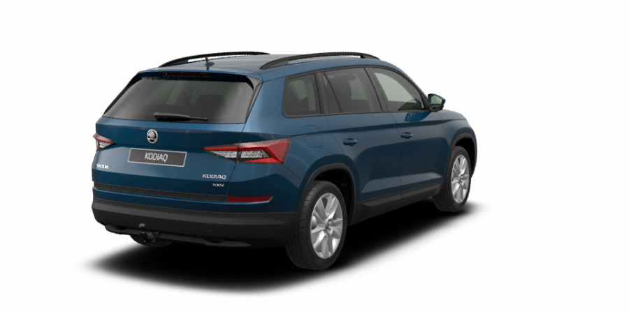 Škoda Kodiaq, 2,0 TDI 110 kW 6-stup. mech. 4x4, barva modrá