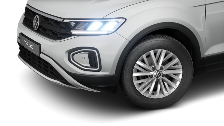 Volkswagen T-Roc, T-Roc 1,0 TSI 85 kW 6G, barva bílá