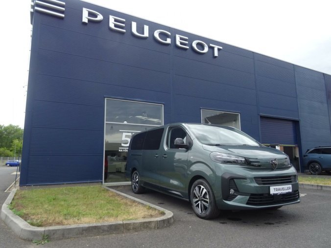 Peugeot Traveller, Peugeot Traveller Allure Long 2.0 BHDi 180k EAT8, barva zelená