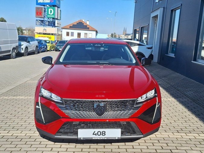 Peugeot 408, Peugeot 408 ALLURE Hybrid 136 e-DCS6, barva červená