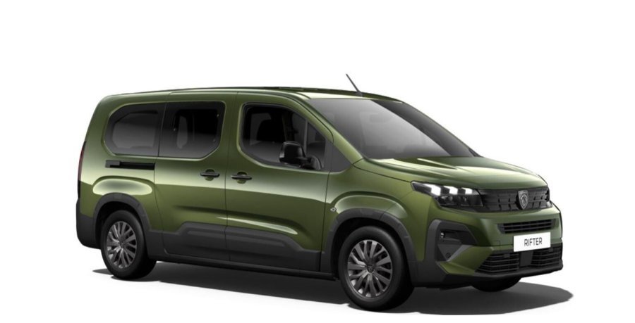 Peugeot Rifter, Peugeot Rifter LONG ALLURE HDi 130 S&S MAN6, barva zelená