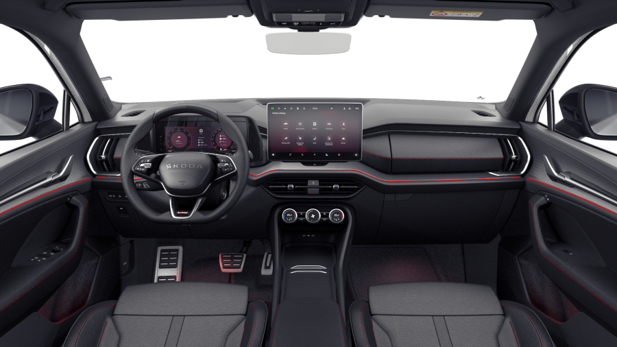 Škoda Kodiaq, 2,0 TSI 195 kW 7° automatická DSG 4x4, barva bílá